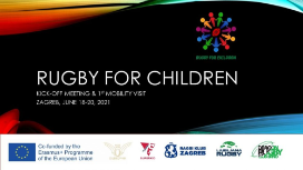 U Zagrebu je od 18. do 20. lipnja održan Kick-off sastanak EU projekta „Ragbi za djecu“